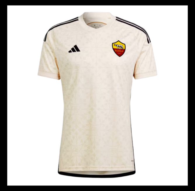 Lacné Futbalove Dresy AS Roma 2023-24 Preč Dres